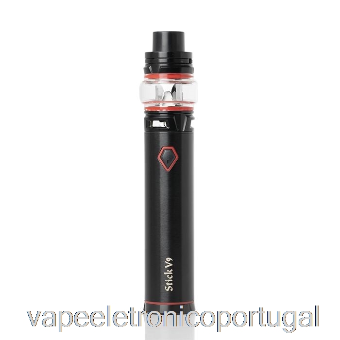 Vape Eletrônico Smok Stick V9 & Stick V9 Max 60w Starter Kit V9 Padrão - Preto